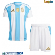 Maglie da calcio Argentina Prima Maglia Bambino Copa America 2024 Manica Corta (+ Pantaloni corti)